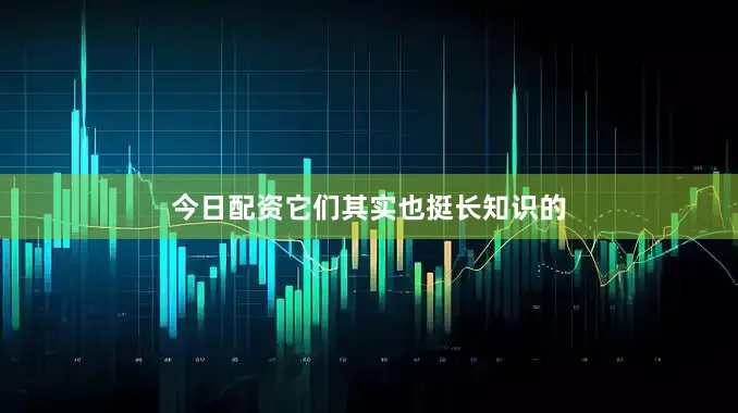 今日配资它们其实也挺长知识的